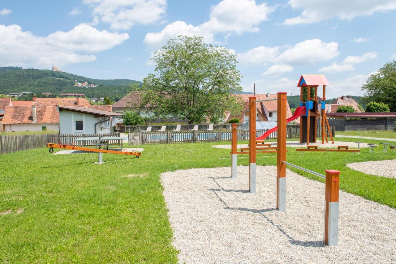 Pension Caecilia Pollau Bagian luar foto