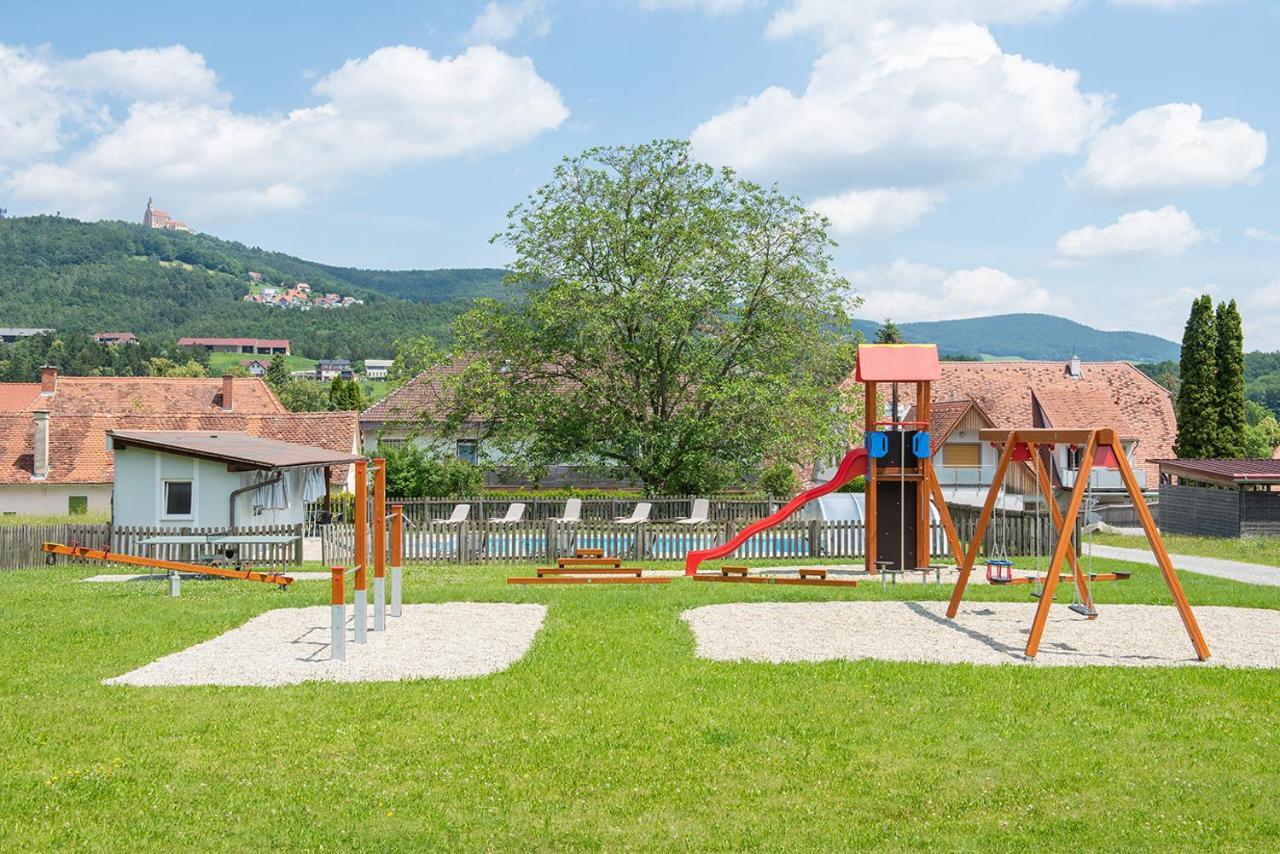 Pension Caecilia Pollau Bagian luar foto